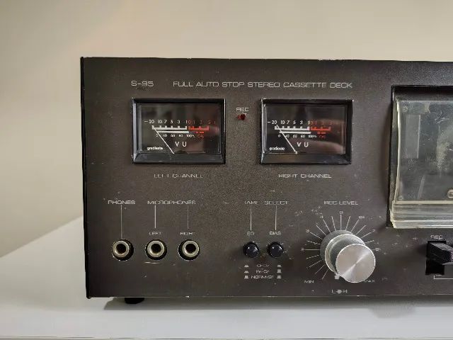 Tape Deck Gradiente S-95 Full Auto Stop Stereo - Vintage - Funcionando - Foto 3
