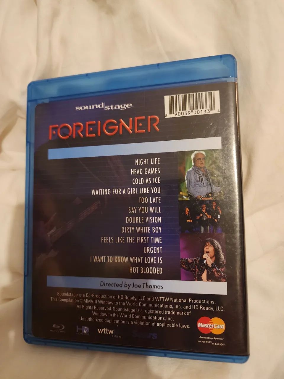 Blu Ray Foreigner Sound Stage live show 12 greatest hits - Foto 2