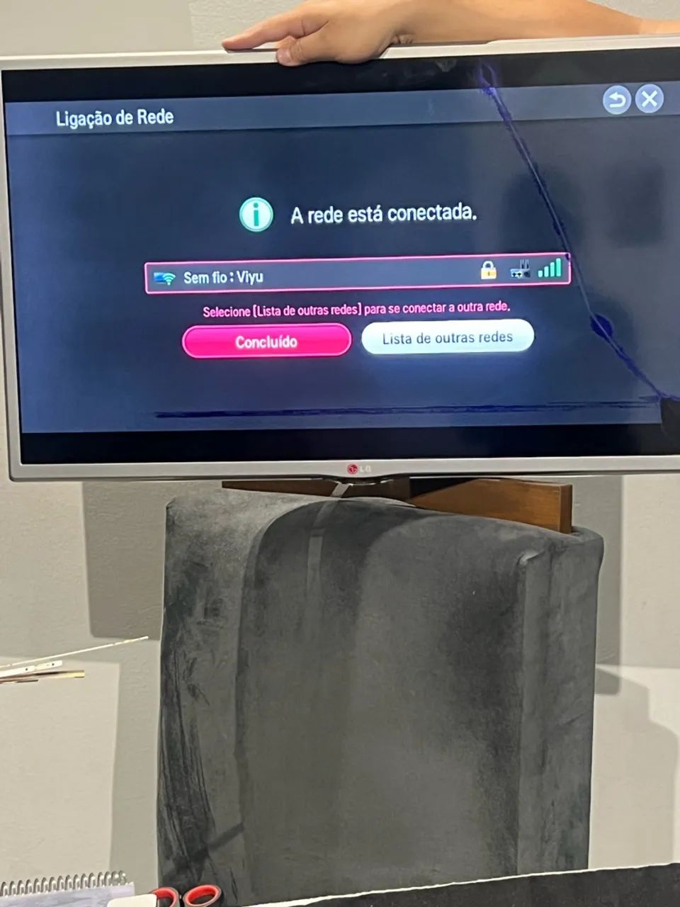 Tv smart LG 32 polegadas 32LB580B - Foto 2