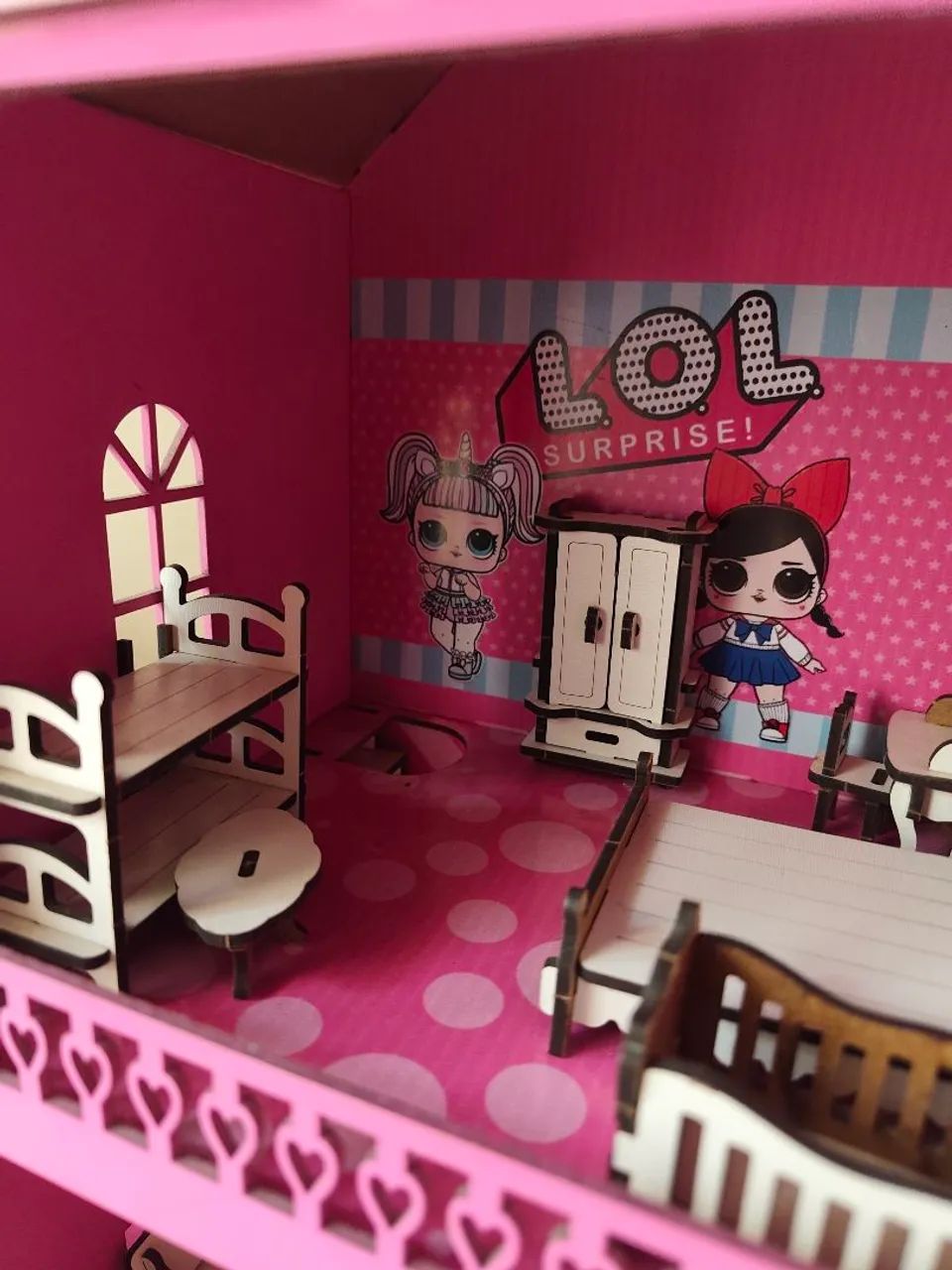 Casa de boneca MDF  - Foto 3