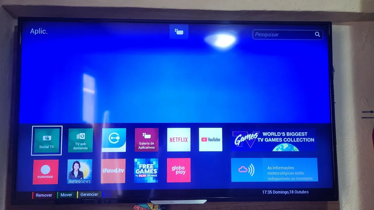 ? Smart TV Philips 48 polegadas Série 5000 - Modelo 48PFG5509/78 aceito cartão parcelado! - Foto 2