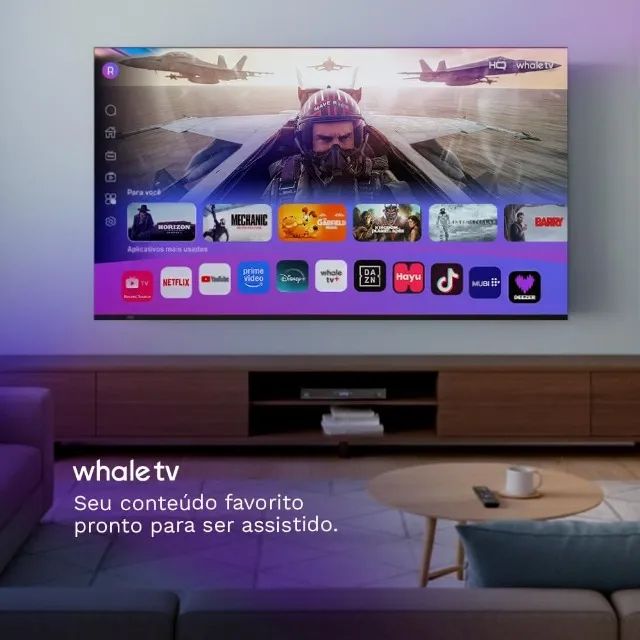 [NOVA/LACRADA] Smart TV HQ QLED 65 Polegadas 4K - Foto 2