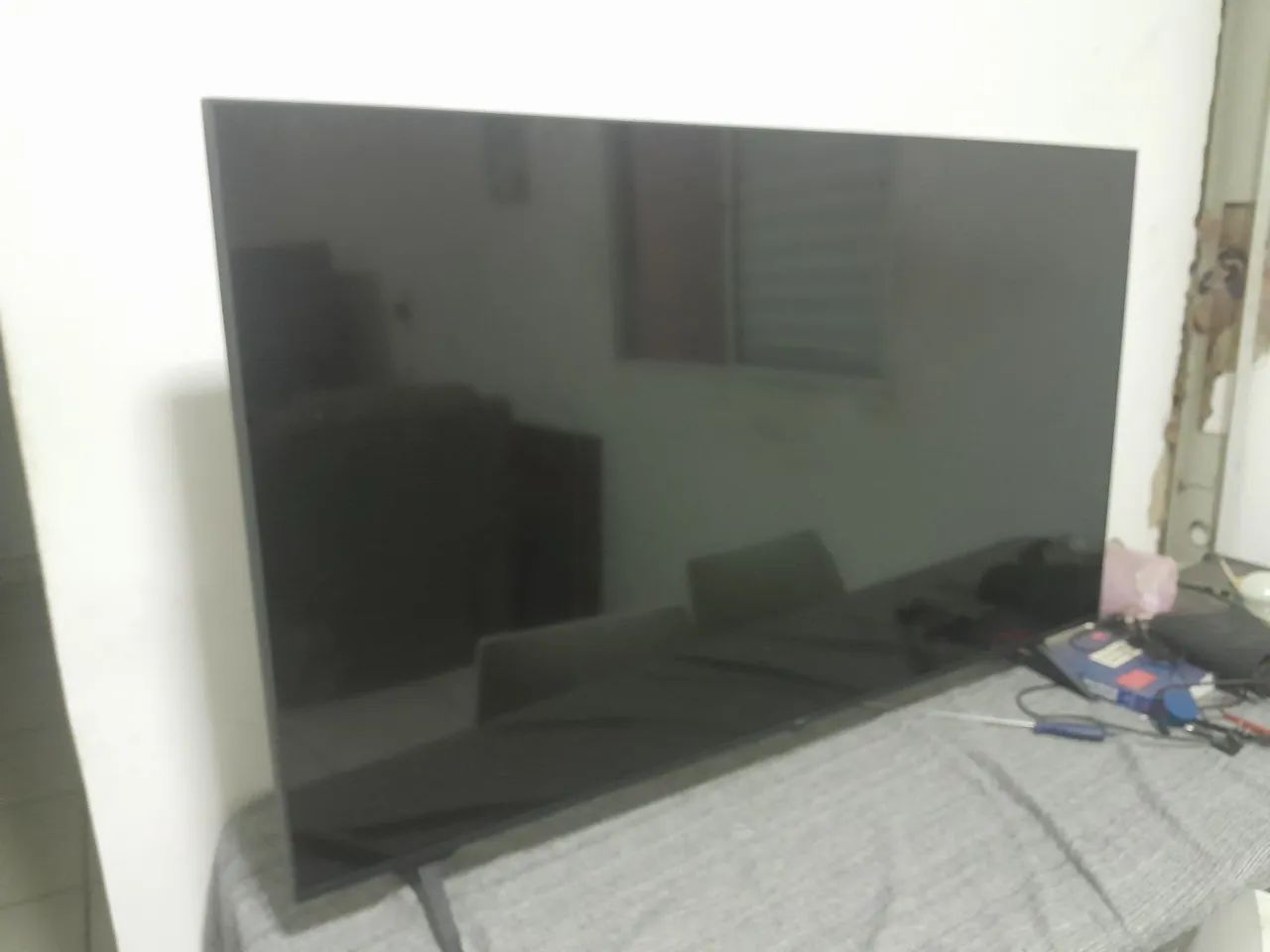 Tv 55 polegadas lg com defeito