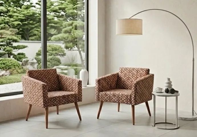 Par de Poltronas Quadradas - Foto 5