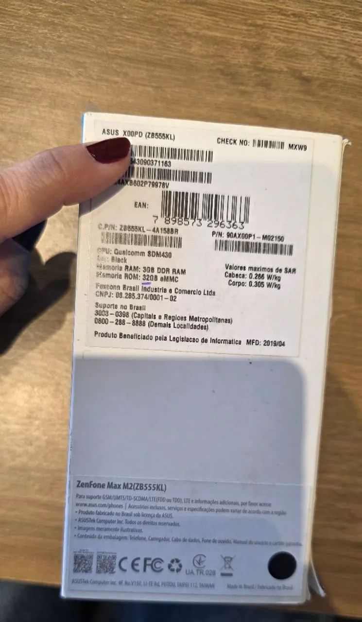 Smartphone Asus Zenfone Max M2 32G - Foto 5