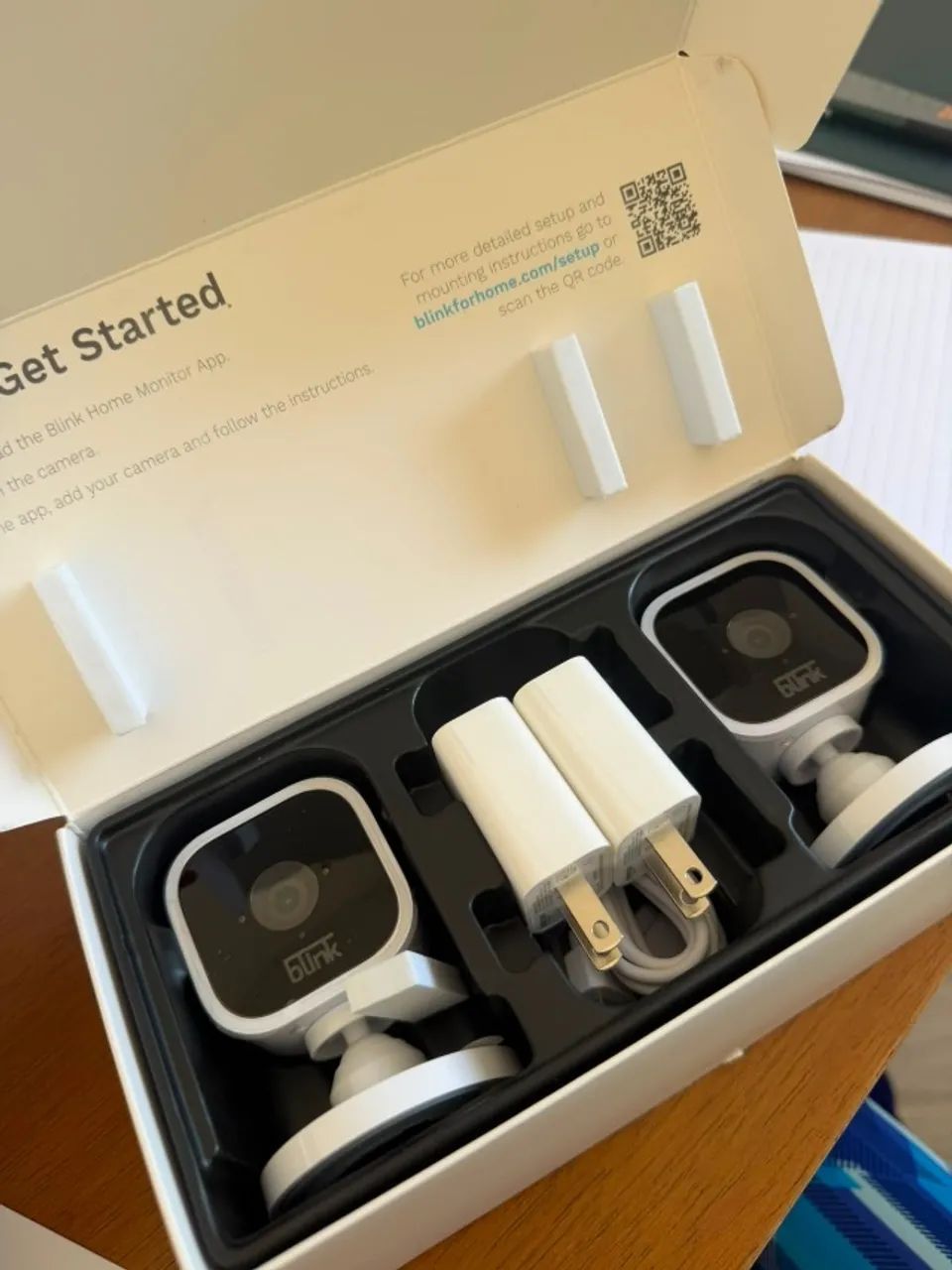 Câmera Blink Mini kit com 2 câmeras