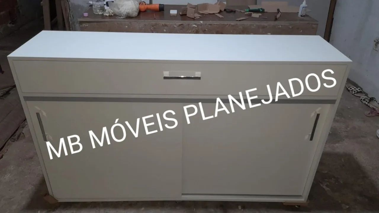 Sapateira com gaveta nova 100% MDF branco 