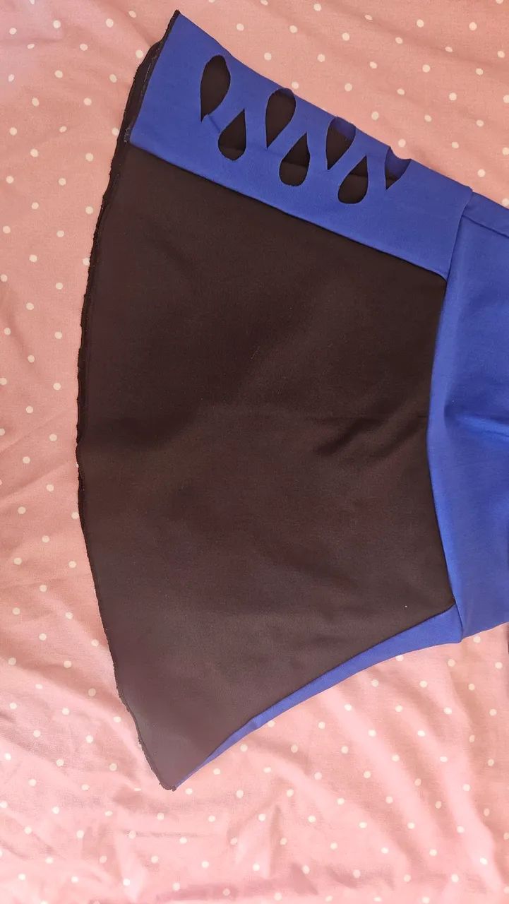 Short saia de academia