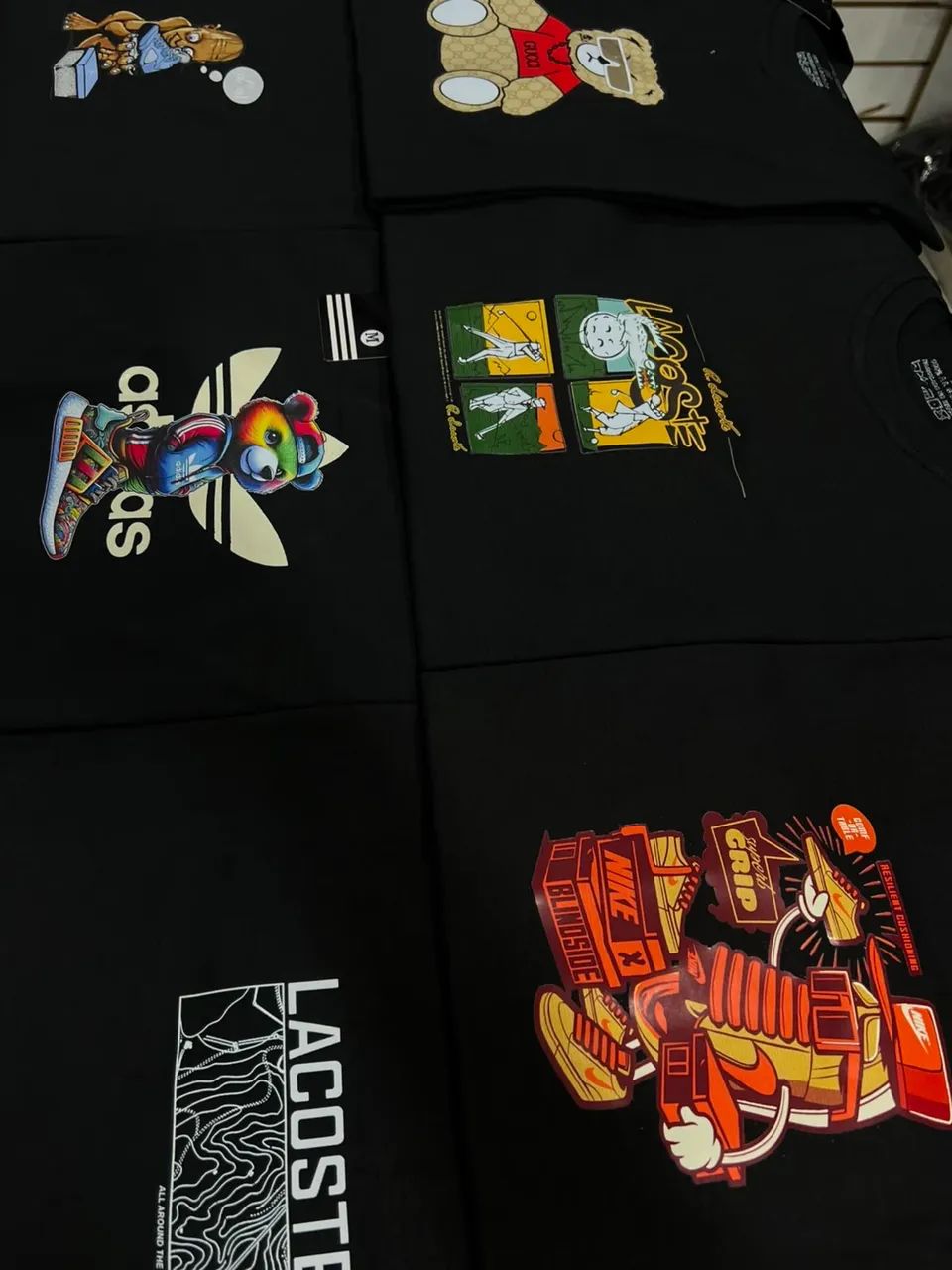 Kit 10 camisas masculinas para revenda , várias estampas  - Foto 3
