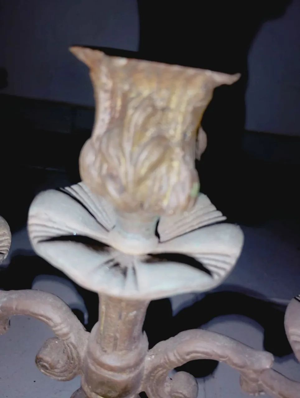 CASTIÇAL EM BRONZE - Foto 2