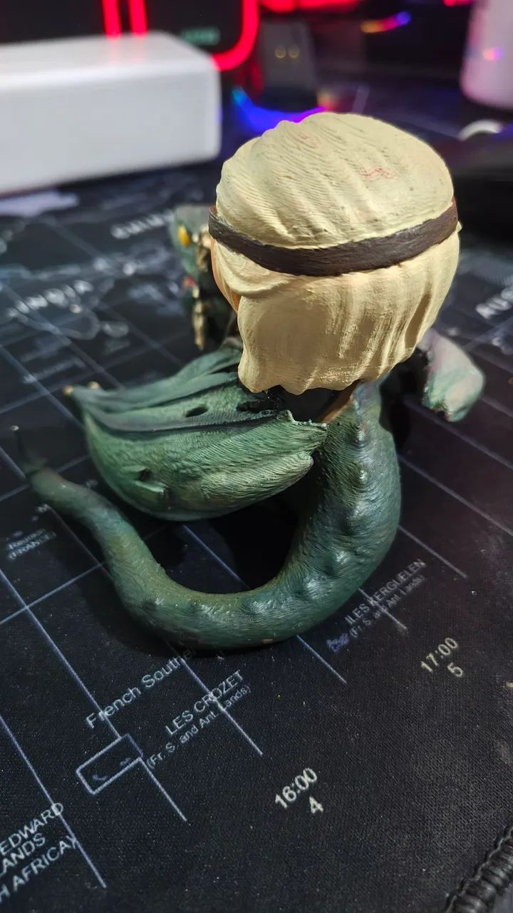 Funko pop Aemond e Vhagar pintados a mão  - Foto 2