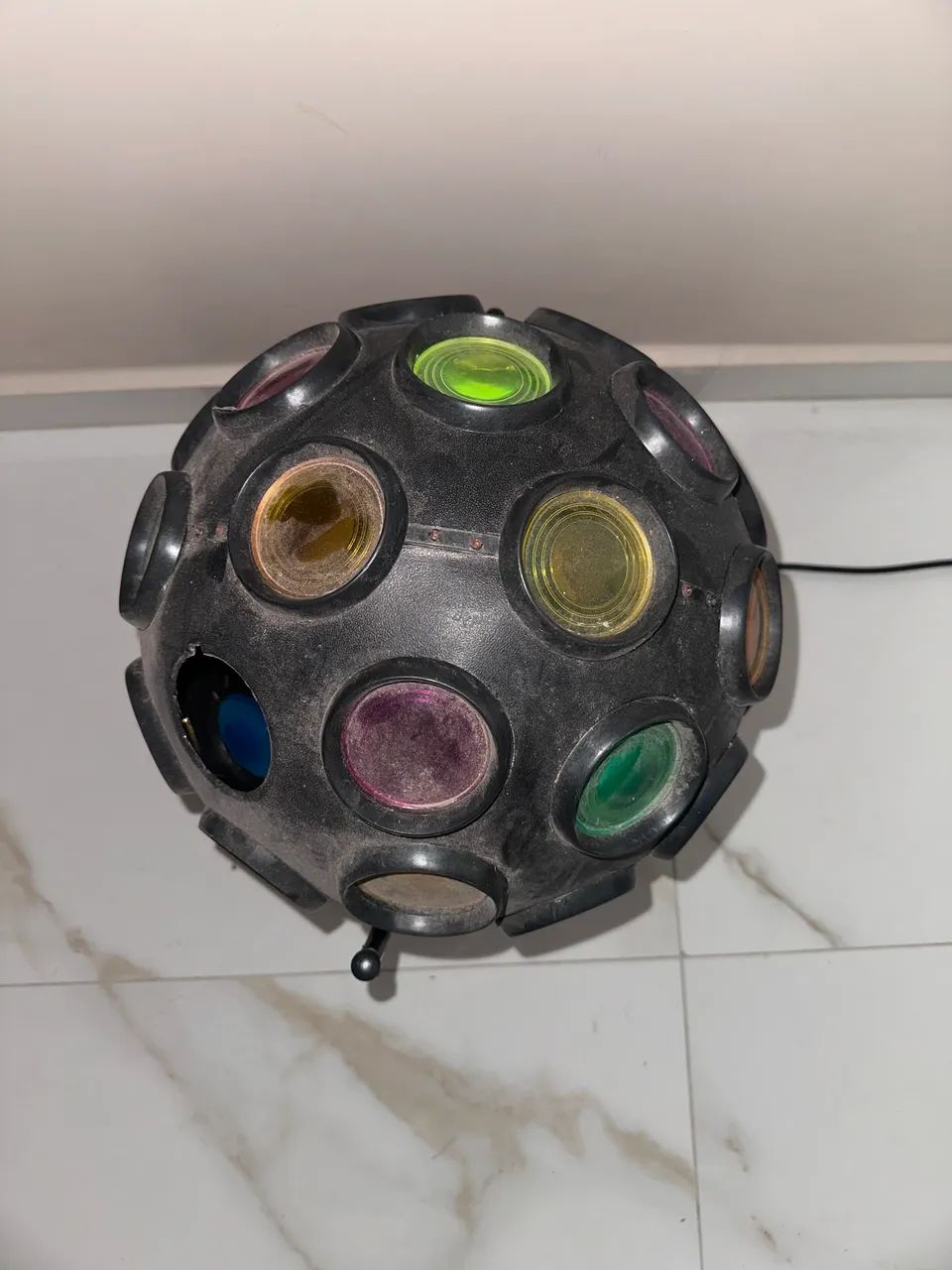 Lâmpada De Bola De Discoteca Dj Iluminação Rotativa - Foto 2