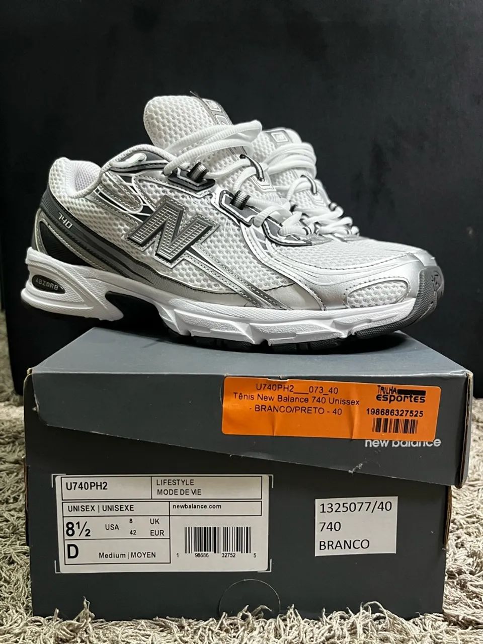 New Balance 740 Branco - Foto 4