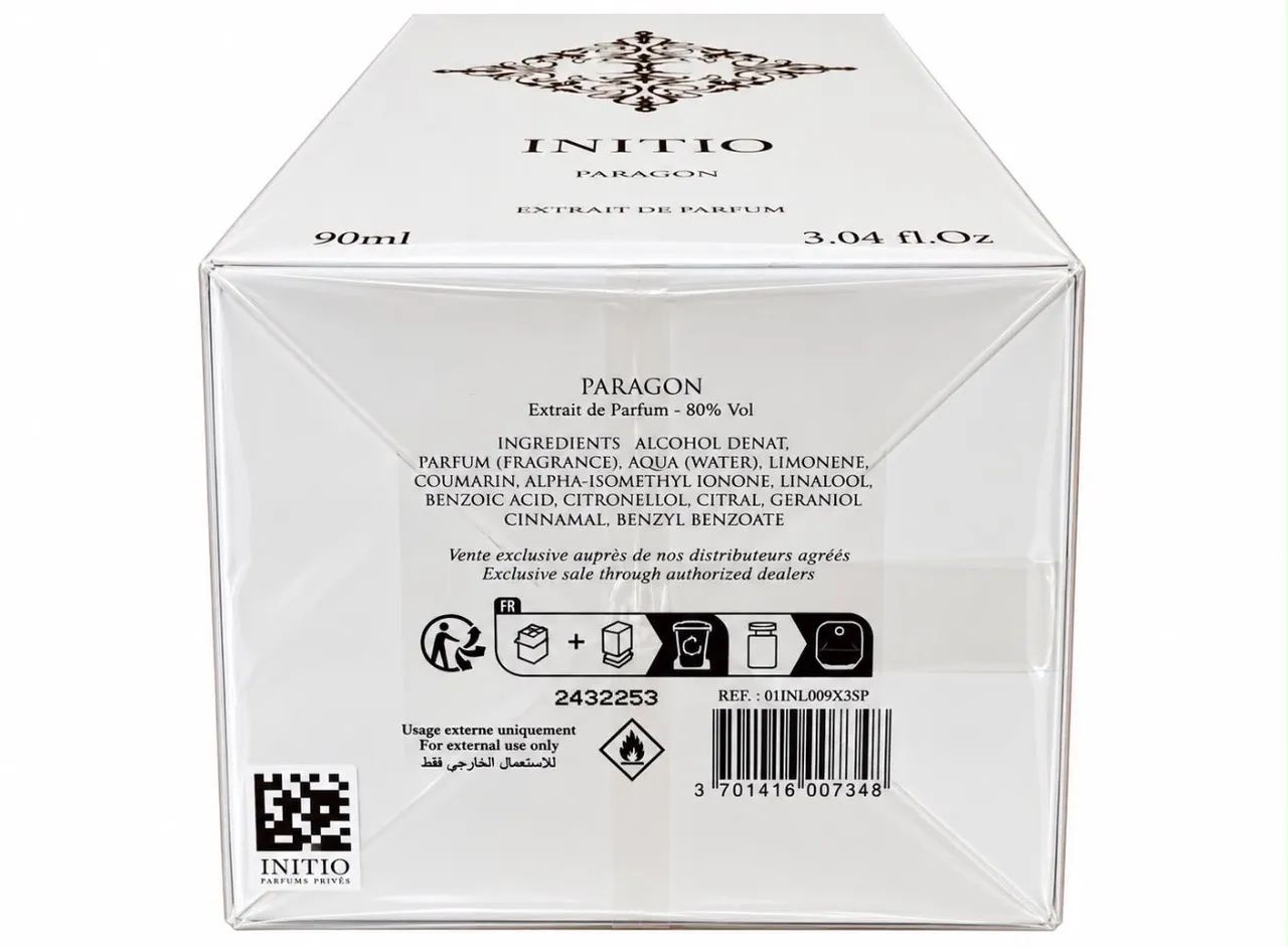 Initio Paragon 90 ml lacrado - Foto 3