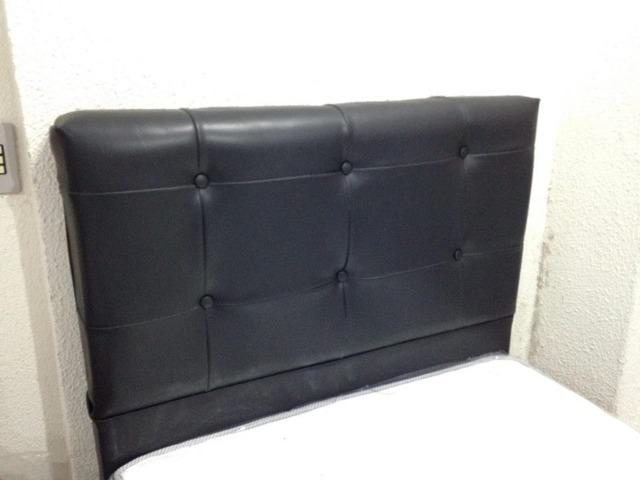 Cabeceira estofada Conforto Total Duquesa solteiro 90 cm - Foto 4