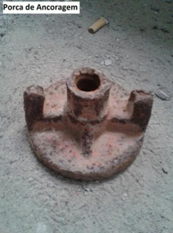 Barras de ancoragem, porcas, presilhas - Foto 5