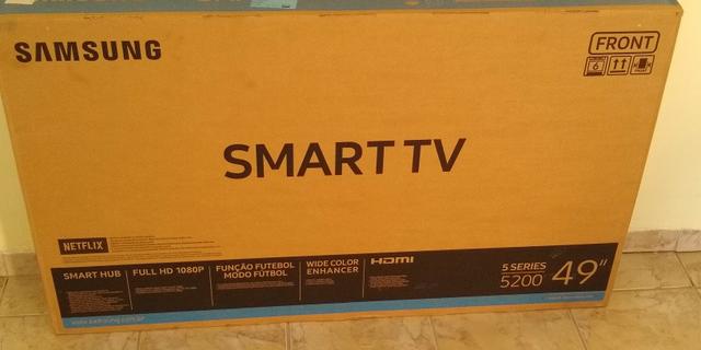 Tv SMART Samsung de led 49 Polegadas Semi Nova - Foto 2