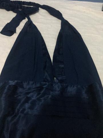 Vestido longo de Cetim - Foto 4