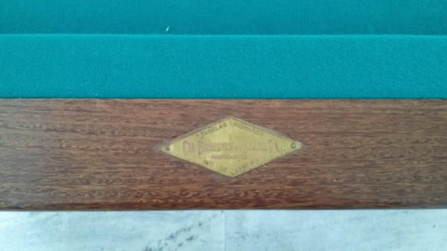 Mesa de Bilhar Brunswick modelo Diamante