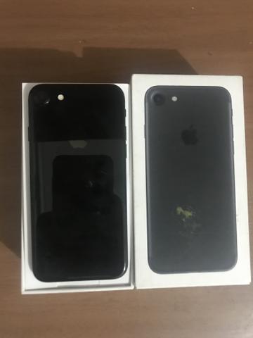 IPhone 7 128GB JET BLACK CAIXA COMPLETA!