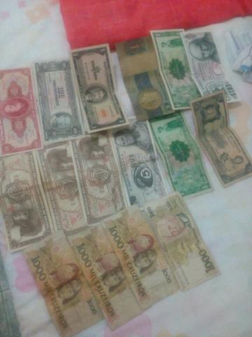 Vendo cédulas antigas