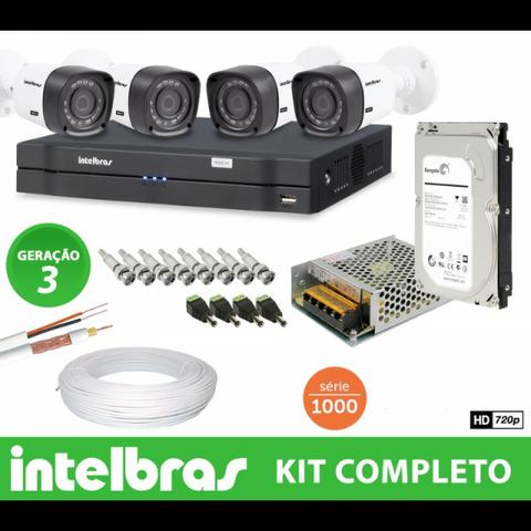 Kit completo cameras em HD
