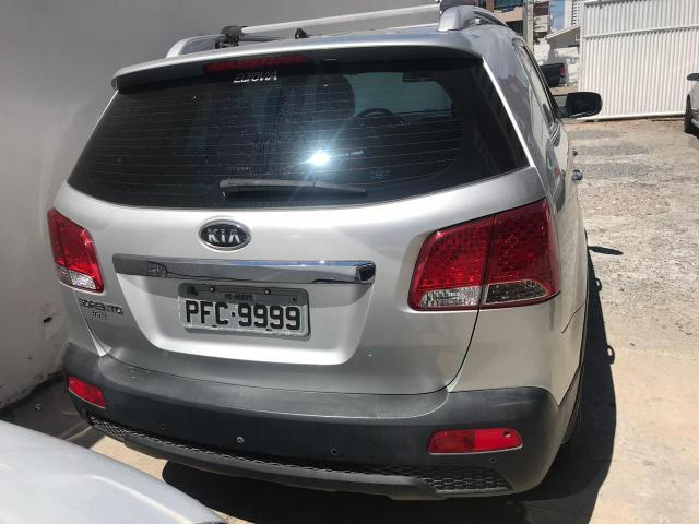 Kia sorento 2011 ex 2,4 couro top, placa mercosul - Foto 4