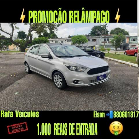 MEGA PROMOÇÃO FORD KA 1.0 SE 2015 COM r$ 1.000 MIL DE ENTRADA