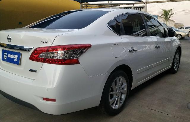 Sentra Automático 2014 Branco Pérola - Sem Retoques - Impecável - Ipva Pago até Nov/2020 - Foto 5