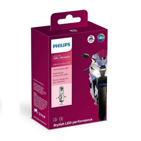 Lâmpada Moto Cg/ybr Philips Led H4 Correte Alternada +130% - Foto 3