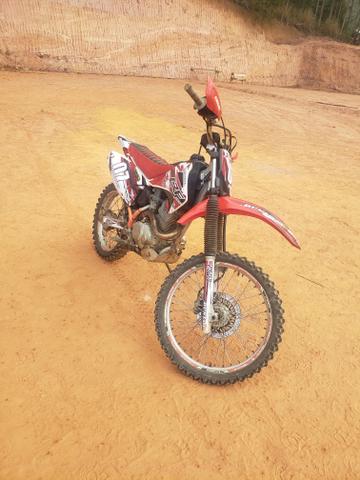 CRF 230f ( preparada p/ 250 ) + Escape DORE ( Troco por moto de rua ) - Foto 2