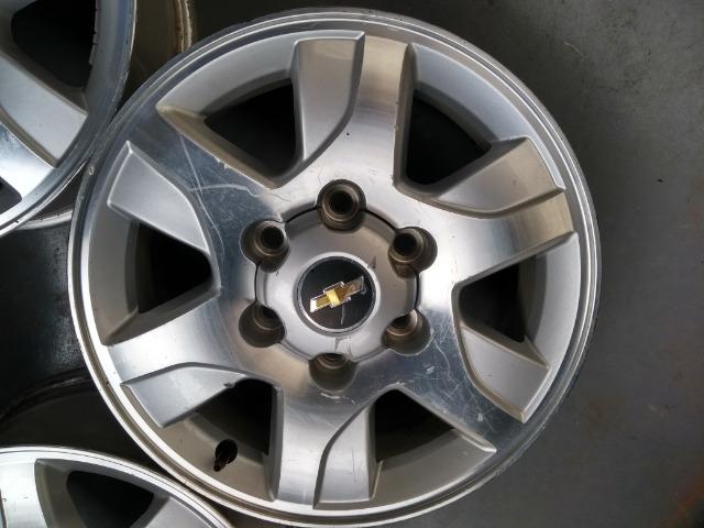 Jogo Roda Nova S10 Lt Ltz Aro 16 6 Furos Original #6408 - Foto 3