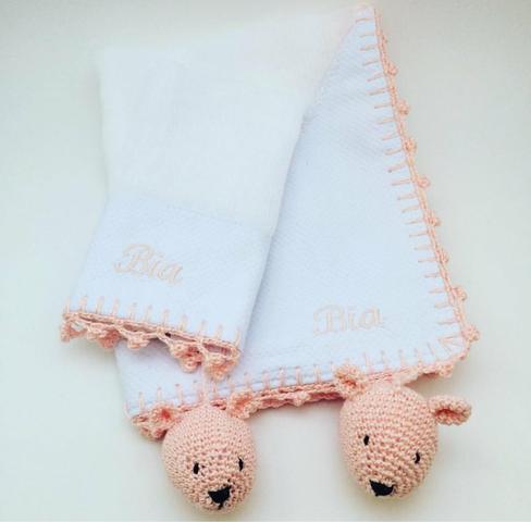 Fraldas Crochê Personalizada - Foto 5