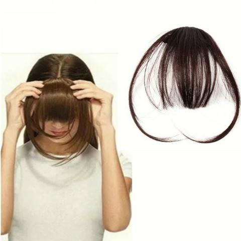 Franja Aplique Tic Tac Igual Cabelo Humano Fibra Japonesa