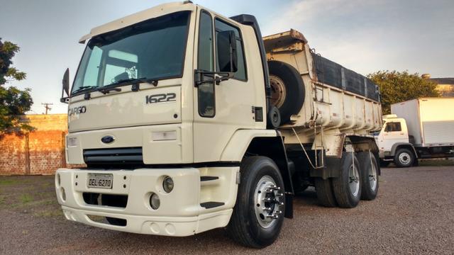 Ford Cargo 1622 truck 6x2 com caçamba Rosseti 10m3 unico dono - Foto 2