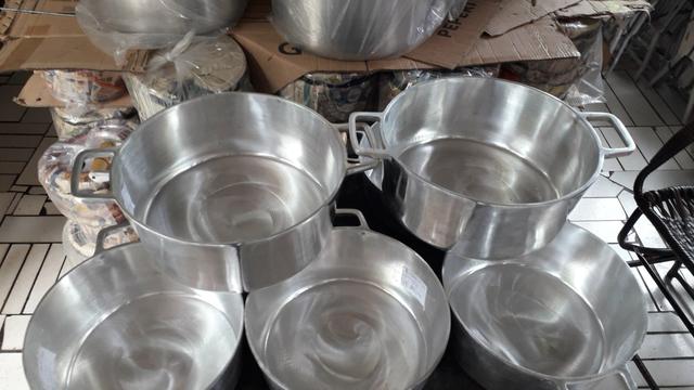 Panelas de alumínio batido de todos tamanho - Foto 4