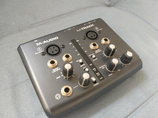 M-audio M-track Li 2x2 Interface De Áudio Para Homestudio - Foto 3