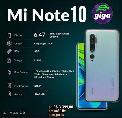 Note 10 lacrado - Foto 2