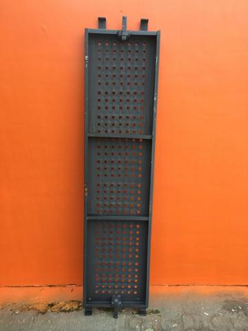 Pisos Metálicos 1,50m x 0,37m Reforçado -Novo - Foto 3