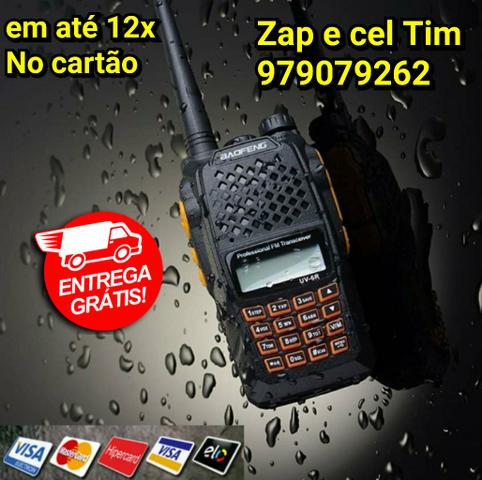 Rádio comunicador baofeng uv-6r