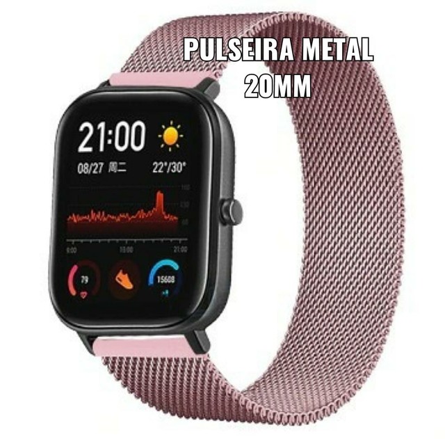 Pulseira Magnética para Amazfit GTR 42mn - Foto 5