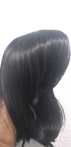 Peruca de cabelo natural