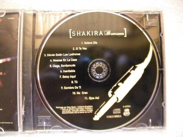Cd Shakira Unplugged Mtv Original. - Foto 4