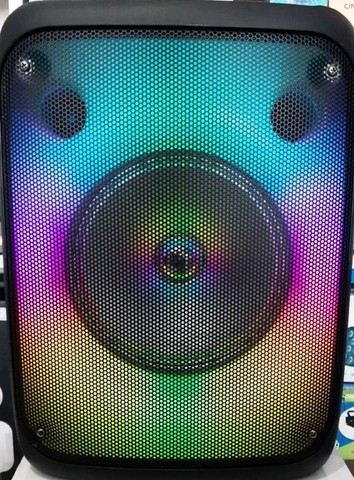 Caixa de Som Amplificada Led RGB - Foto 5