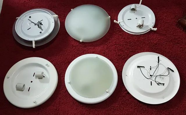 Luminária redonda de teto Plafon