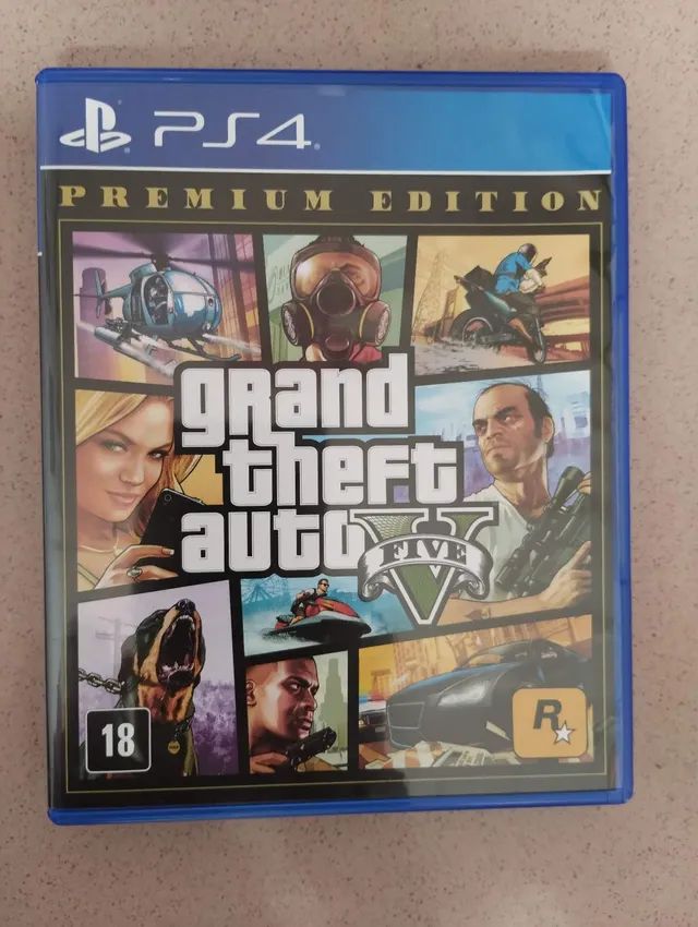 Jogo PS4 GTA V