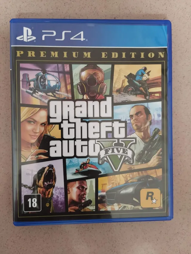 GTA V PREMIUM  PS4 - Jogo Digital