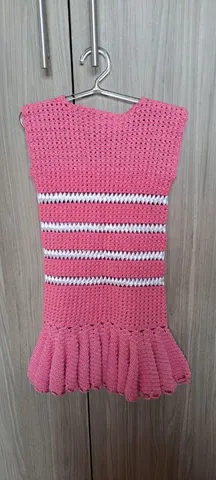 Vestido Croche Recem Nascido, Comprar Novos & Usados