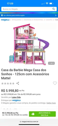 Carrinho Conversível Controle Remoto Barbie + Brinde Boneca