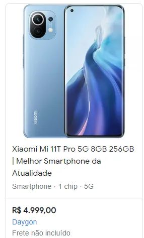 Comprar Xiaomi 11T Pro Azul - 256GB ROM - 8GB RAM